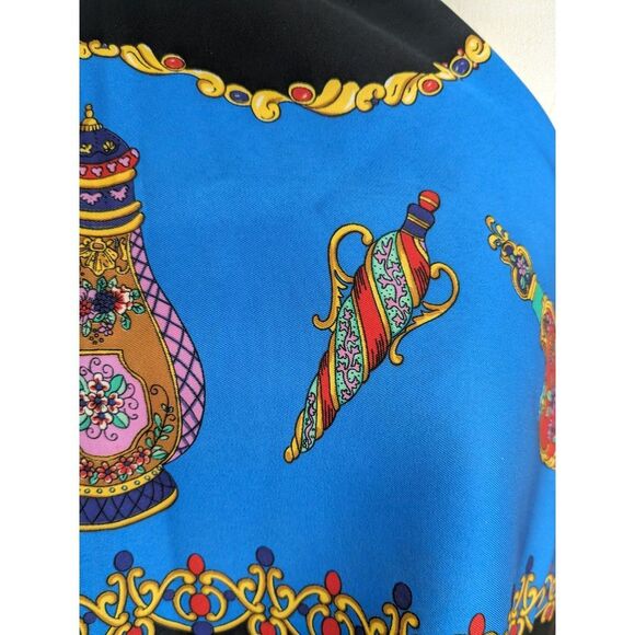 Art of the Scarf for Tie Rack Polyester Scarf - Vibrant Color Bottles Design - Picture 6 of 6